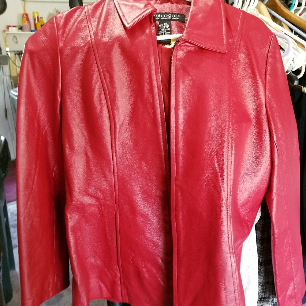 Red Leather Jacket